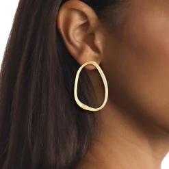Boucles oreilles Calvin Klein Elongated Drops - 35000451 Acier Doré