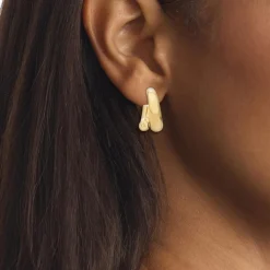 Boucles oreilles Calvin Klein Bijoux Ck Spiral - 35000765 Acier Doré