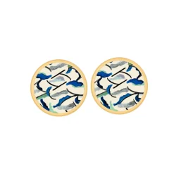 Boucles oreilles Christian Lacroix Bijoux - XFJ3902 Acier Doré