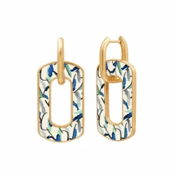 Boucles oreilles Christian Lacroix Bijoux - XFJ3903 Acier Doré