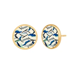 Boucles oreilles Christian Lacroix Bijoux - XFJ3902 Acier Doré
