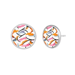 Boucles oreilles Christian Lacroix Bijoux - XFJ3901 Acier Argent