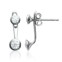 Boucles oreilles femme Argent Oxyde de zirconium Maison de la Bijouterie Z5ZVZZ0