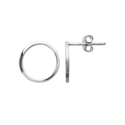 Boucles oreilles femme fantaisie anneau Argent Maison de la Bijouterie W5Y3Z00