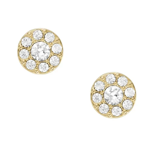 Boucles oreilles Fossil Bijoux All Stacked Up - JF04375710 Acier Doré