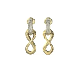 Boucles oreilles Guess Bijoux Guess Amore JUBE05051JWYG Acier Doré