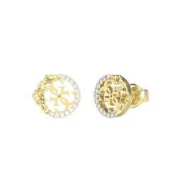 Boucles oreilles Guess Bijoux 4 Love JUBE05041JWYG Acier Doré