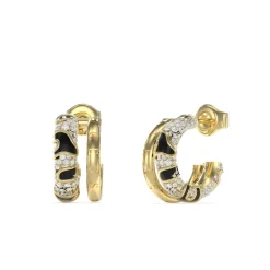 Boucles oreilles Guess Bijoux Fabulous Me JUBE05193JWYGBK Acier Doré
