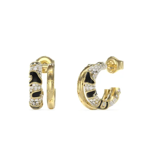 Boucles oreilles Guess Bijoux Fabulous Me JUBE05193JWYGBK Acier Doré