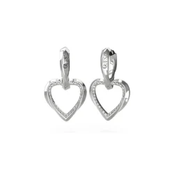 Boucles oreilles Guess Bijoux Mon Amour - JUBE04617JWRH Acier Argent