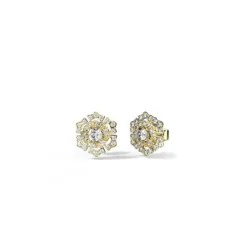Boucles oreilles Guess Bijoux Le Fleur - JUBE04558JWYG Acier Doré