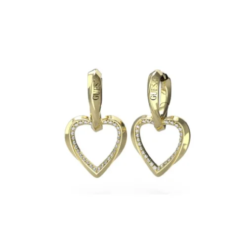 Boucles oreilles Guess Bijoux Mon Amour - JUBE04617JWYG Acier Doré