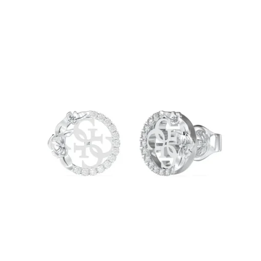 Boucles oreilles Guess Bijoux 4 Love JUBE05041JWRH Acier Acier