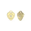 Boucles oreilles Guess Bijoux Guess Amore JUBE05058JWYG Acier Doré