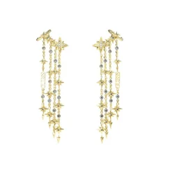 Boucles oreilles Guess Bijoux JUBE03323JWYG - Acier Doré
