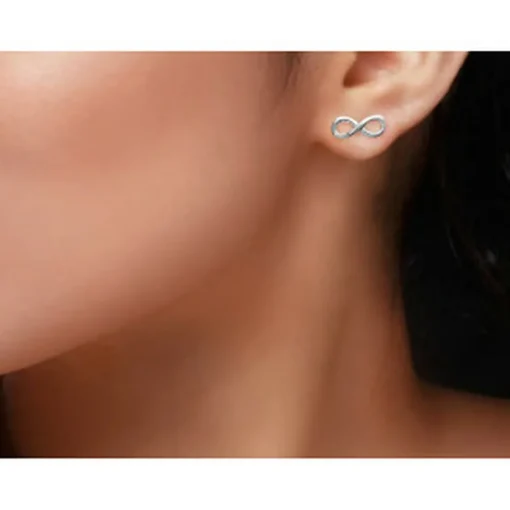 Boucles oreilles infinity Argent Maison de la Bijouterie W4UVY00
