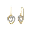 Boucles oreilles Jourdan AMK056 - ROXANE - Argent Doré