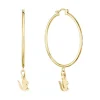 Boucles oreilles Lacoste Crocodile - 2040376 Acier Doré