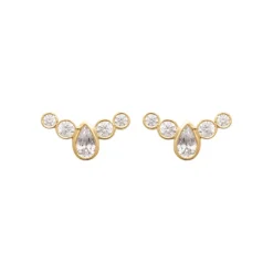 Boucles oreilles Maison de la Bijouterie Sensimio Y3036ZZ0 Plaqué or