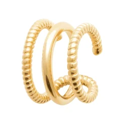 Boucles oreilles Maison de la Bijouterie Sensimio Y3035400 Plaqué or
