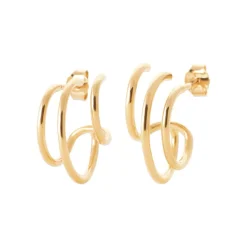 Boucles oreilles Maison de la Bijouterie Sensimio Y3035Y00 Plaqué or