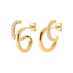 Boucles oreilles Maison de la Bijouterie Sensimio Y3035ZZ0 Plaqué or