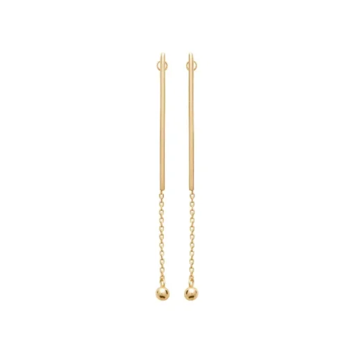 Boucles oreilles Maison de la Bijouterie Sensimio Y3034500 Plaqué or