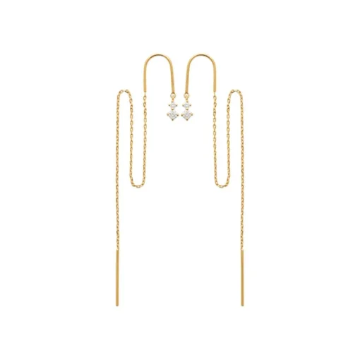 Boucles oreilles Maison de la Bijouterie Sensimio Y30306Z0 Plaqué or