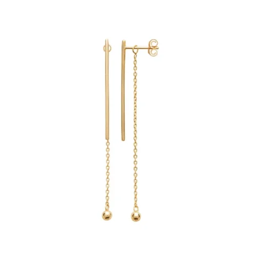Boucles oreilles Maison de la Bijouterie Sensimio Y3034500 Plaqué or