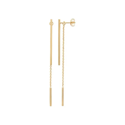 Boucles oreilles Maison de la Bijouterie Sensimio Y3034400 Plaqué or