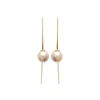Boucles oreilles perles plaqué or Maison de la Bijouterie Y535W0Z4