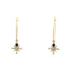 Boucles oreilles Pierre Lannier Bijoux Australe - BJ22A2231 Acier Doré