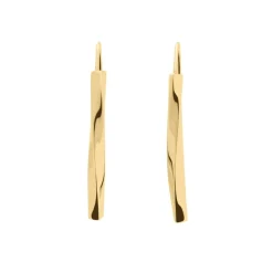 Boucles oreilles Pierre Lannier Bijoux Entasis - BJ20A8201 Acier Doré
