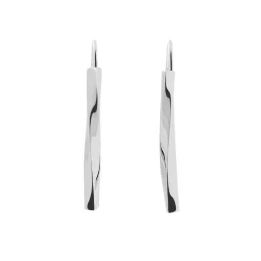 Boucles oreilles Pierre Lannier Bijoux Entasis - BJ20A8101 Acier Argent