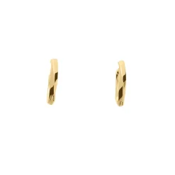 Boucles oreilles Pierre Lannier Bijoux Entasis - BJ20A6201 Acier Doré