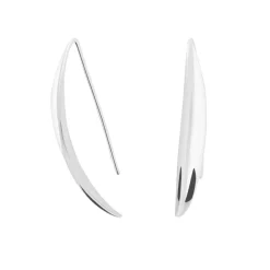 Boucles oreilles Pierre Lannier Bijoux Entasis - BJ20A2101 Acier Argent