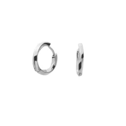 Boucles oreilles Pierre Lannier Bijoux Entasis - BJ20A6101 Acier Argent