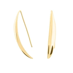 Boucles oreilles Pierre Lannier Bijoux Entasis - BJ20A2201 Acier Doré