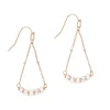 Boucles oreilles Sloya Piana en pierres Howlite