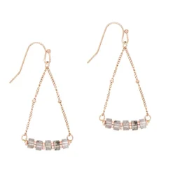 Boucles oreilles Sloya Piana en pierres Labradorite