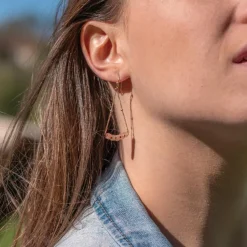 Boucles oreilles Sloya Piana en pierres de Soleil