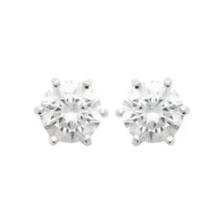 Boucles oreilles solitaires argent Maison de la Bijouterie Z0YZ536WZ