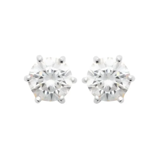 Boucles oreilles solitaires argent Maison de la Bijouterie Z0YZ536WZ