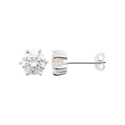Boucles oreilles solitaires argent Maison de la Bijouterie Z0YZ536WZ