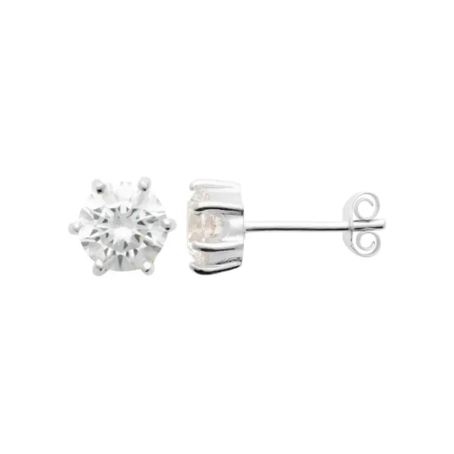 Boucles oreilles solitaires argent Maison de la Bijouterie Z0YZ536WZ