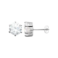 Boucles oreilles solitaires argent Maison de la Bijouterie Z0YZ536UZ
