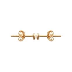 Boucles oreilles solitaire plaqué or 2mm Maison de la Bijouterie Y5ZZ5Z0Y