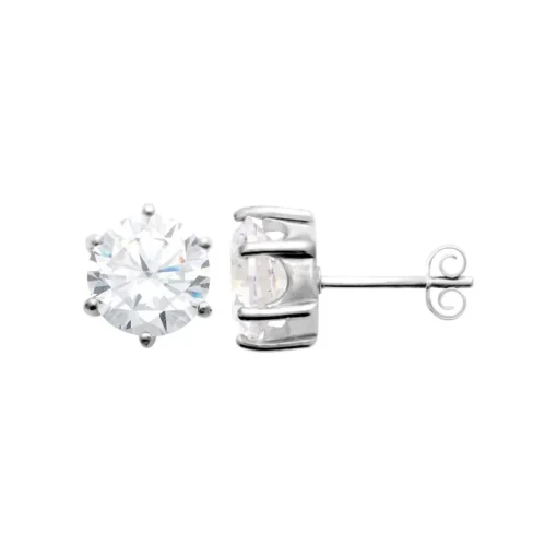 Boucles oreilles solitaires argent Maison de la Bijouterie Z0YZ536UZ