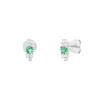 Boucles Punica bijoux Fine FIN_E04_RHO Argent