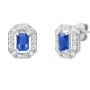 Boucles Punica bijoux Vintage VIN_E03_RHO Argent